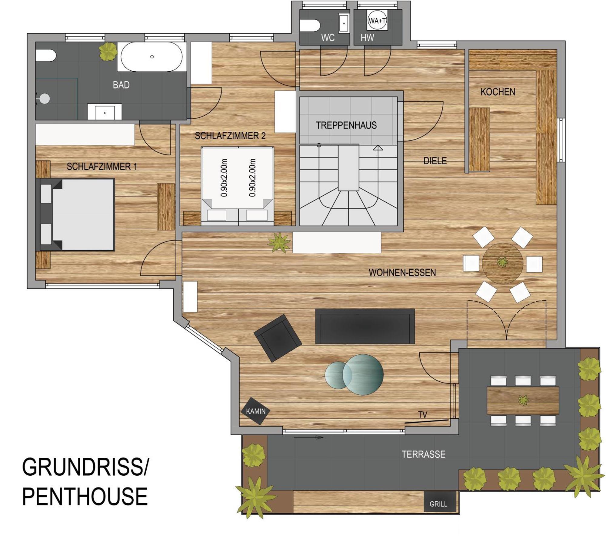 Penthouse Mit Schoenem Moselblick In Metternich Apartment
