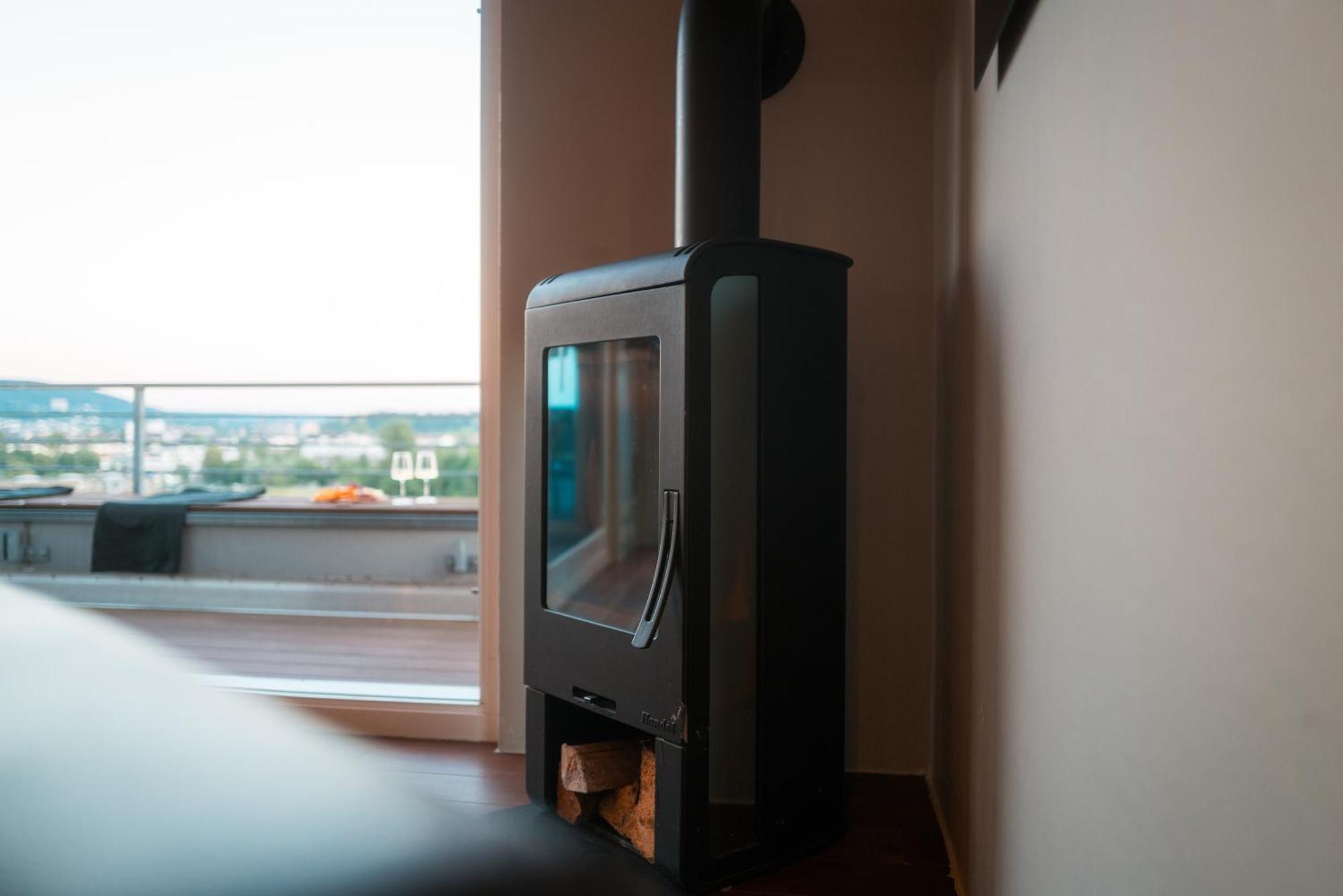 Penthouse Mit Schoenem Moselblick In Metternich Apartment *