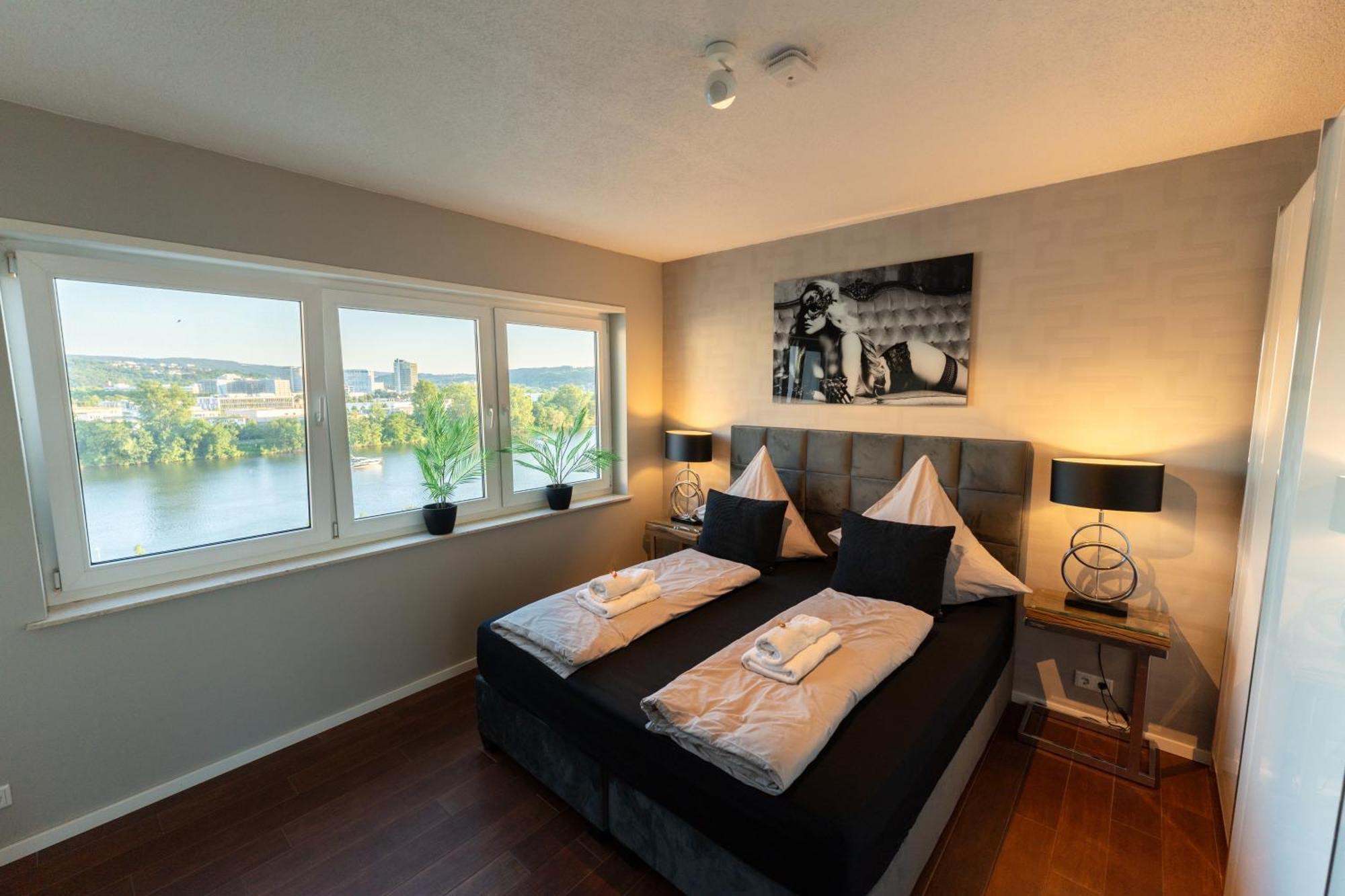 Penthouse Mit Schoenem Moselblick In Metternich * Koblenz (Rhineland-Palatinate)