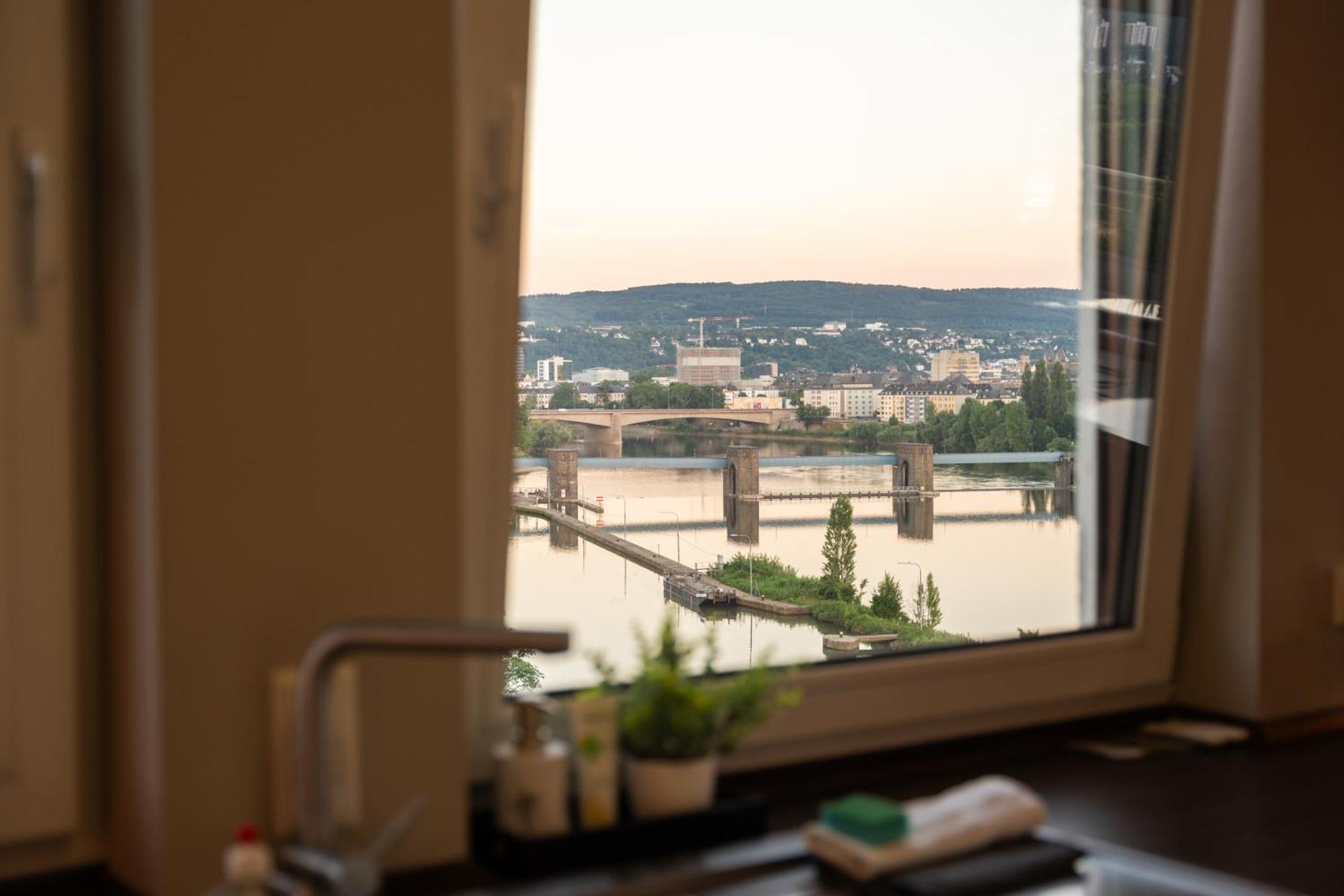Penthouse Mit Schoenem Moselblick In Metternich * Koblenz (Rhineland-Palatinate)